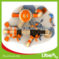 Orange Large Playground Equipo de fitness con cerca de juego